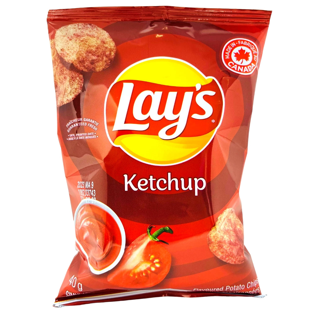 Lays Ketchup Chips 40g 40 Pack Candy District