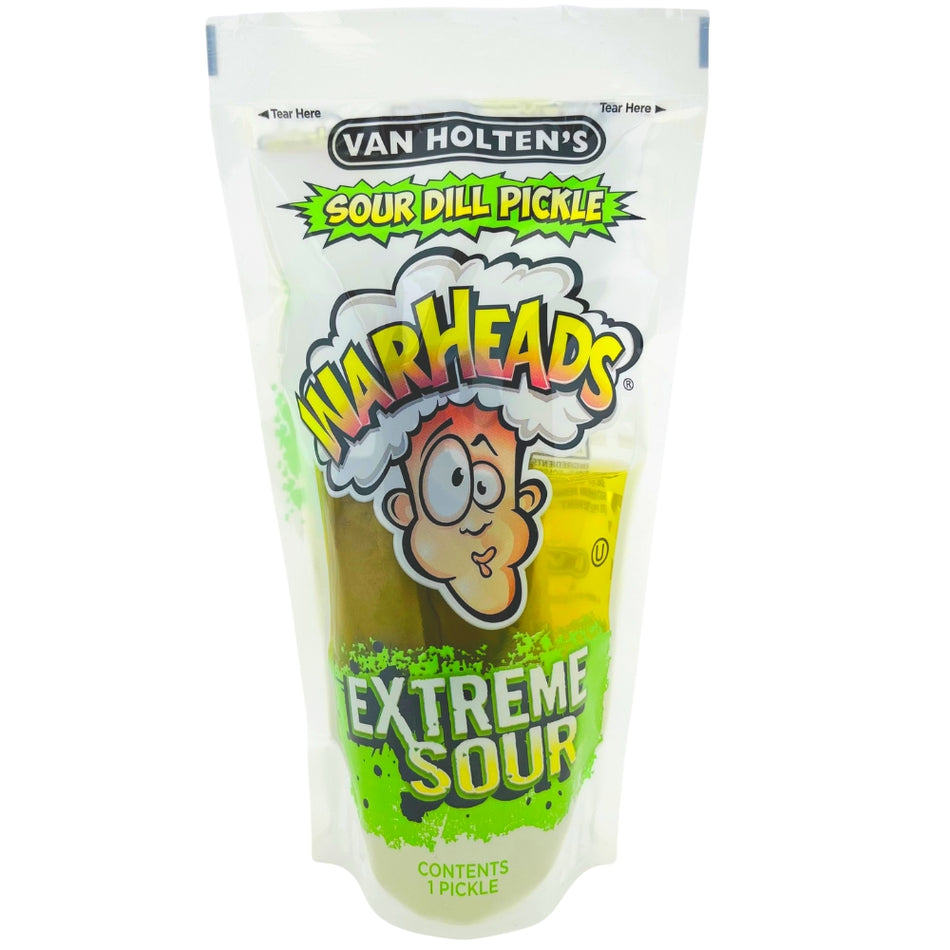 Van Holten's Warheads Jumbo Extreme Sour Dill Pickle