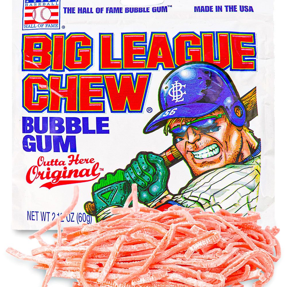 big league chew chewing tobacco Here's a delicious then-and-now featuring