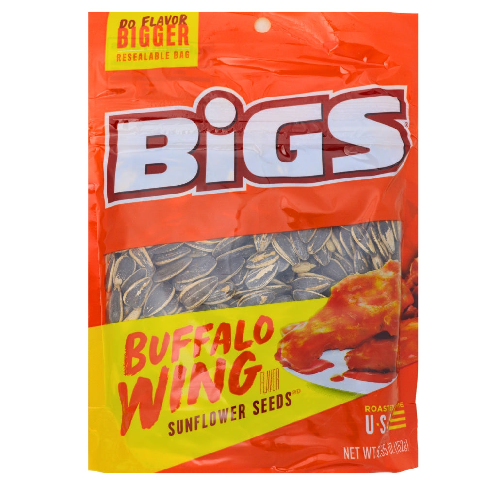 BIGS Buffalo Wings Sunflower Seeds 5.35oz