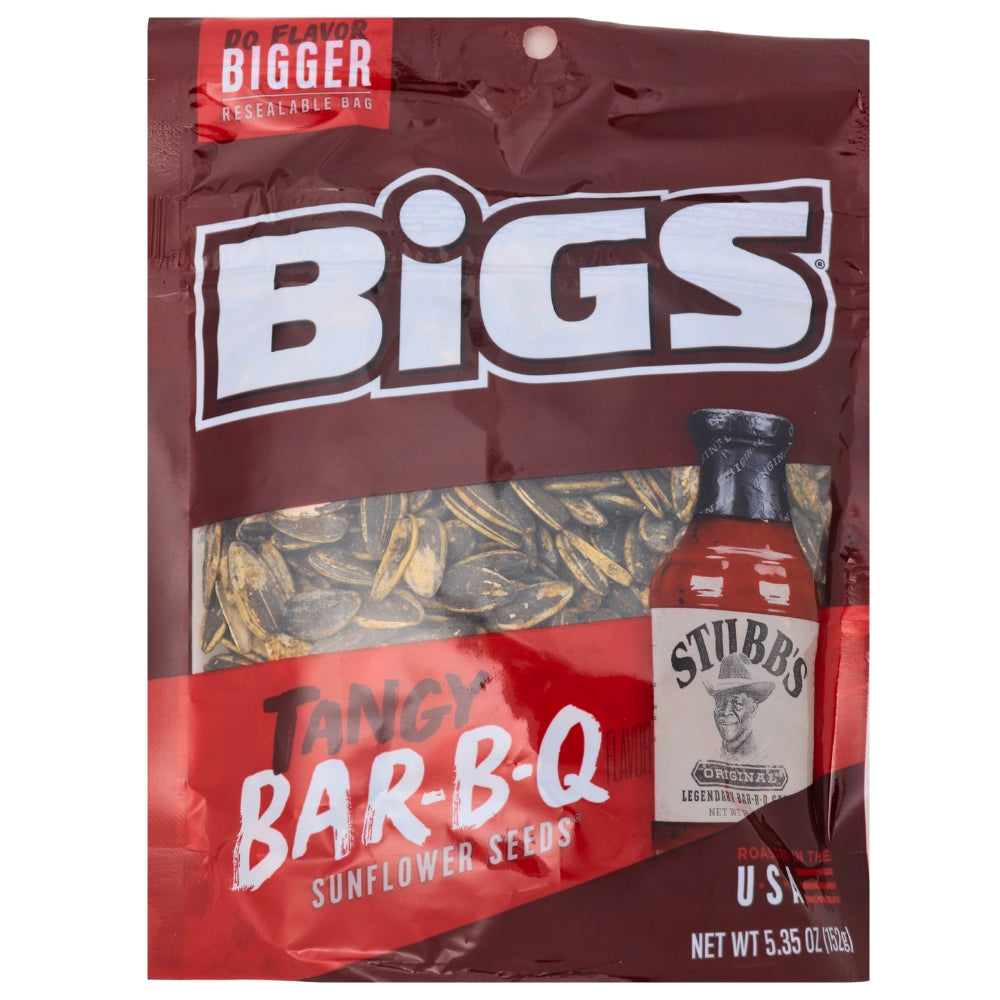 BIGS Stubb's Smokey Bar B Q Sunflower Seeds 5.35oz