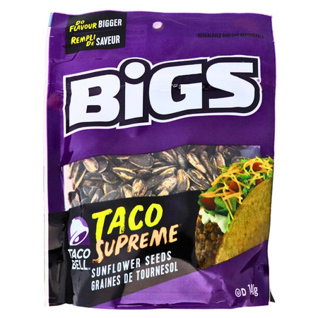 BIGS Taco Bell Taco Supreme Sunflower Seeds 5.35oz