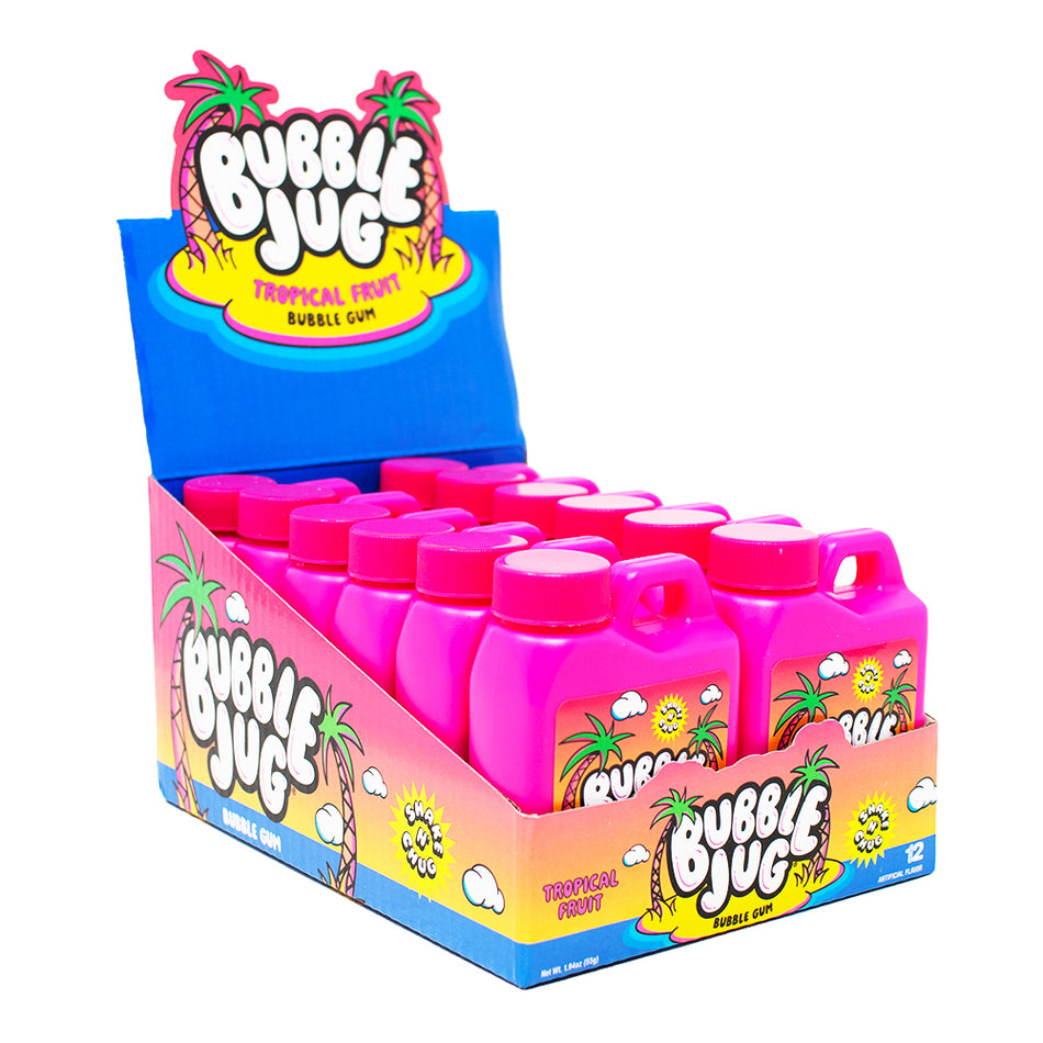 Bubble Jug Tropical Fruit Bubble Gum 1.94oz -