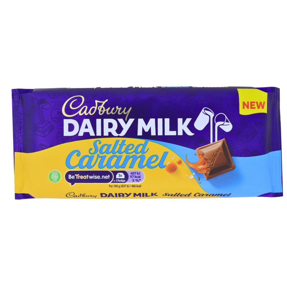 Cadbury Dairy Milk Salted Caramel UK 120g Pack Candy District