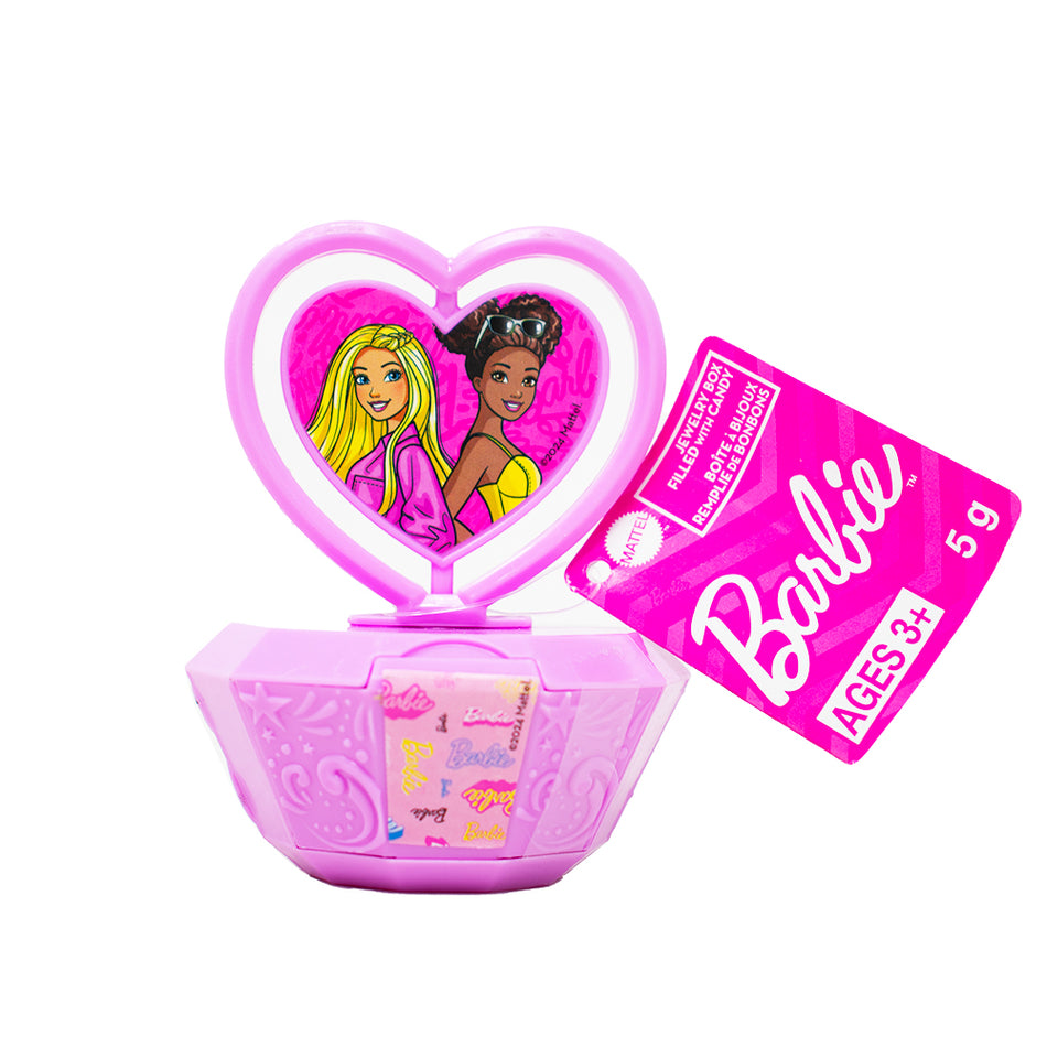 Barbie Jewelry Box Candy 5g - 12 Pack