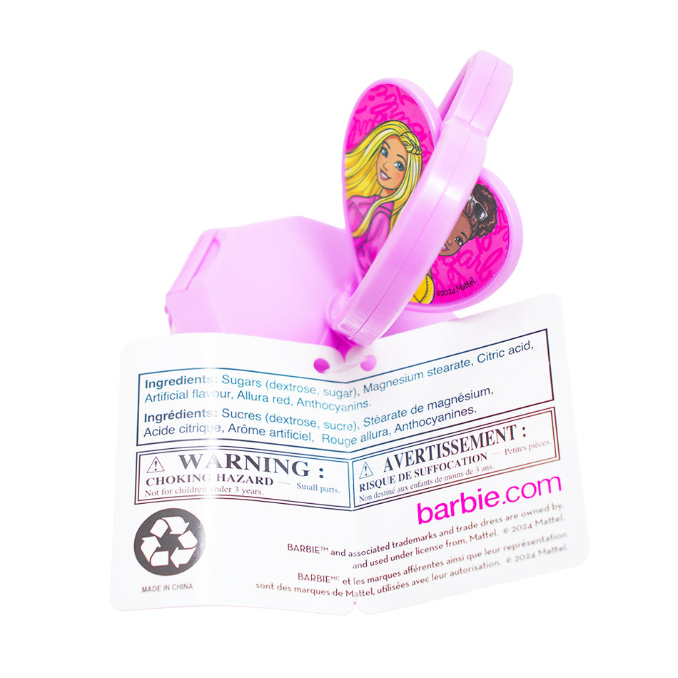 Barbie Jewelry Box Candy 5g -   Nutrition Facts Ingredients