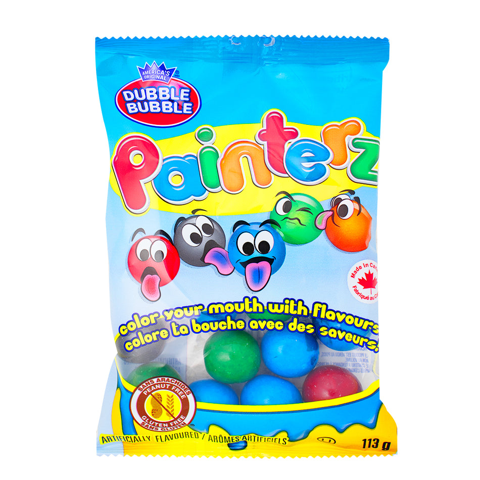 Dubble Bubble Tongue Painterz Gumballs 113g