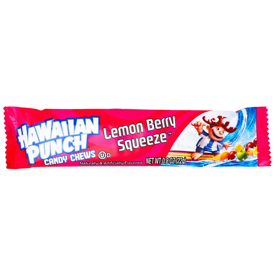 Hawaiian Punch Chew Bars Lemon Berry Squeeze .8oz