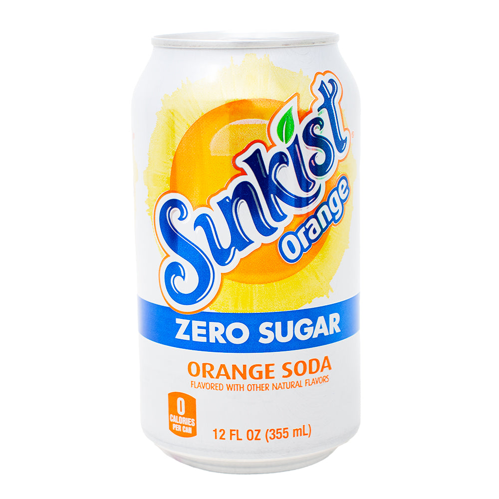 Sunkist Orange Zero Sugar Soda | Candy District