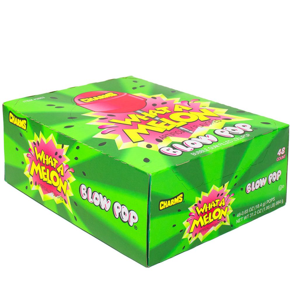 Charms Blow Pop - What A Melon 48CT | Candy District