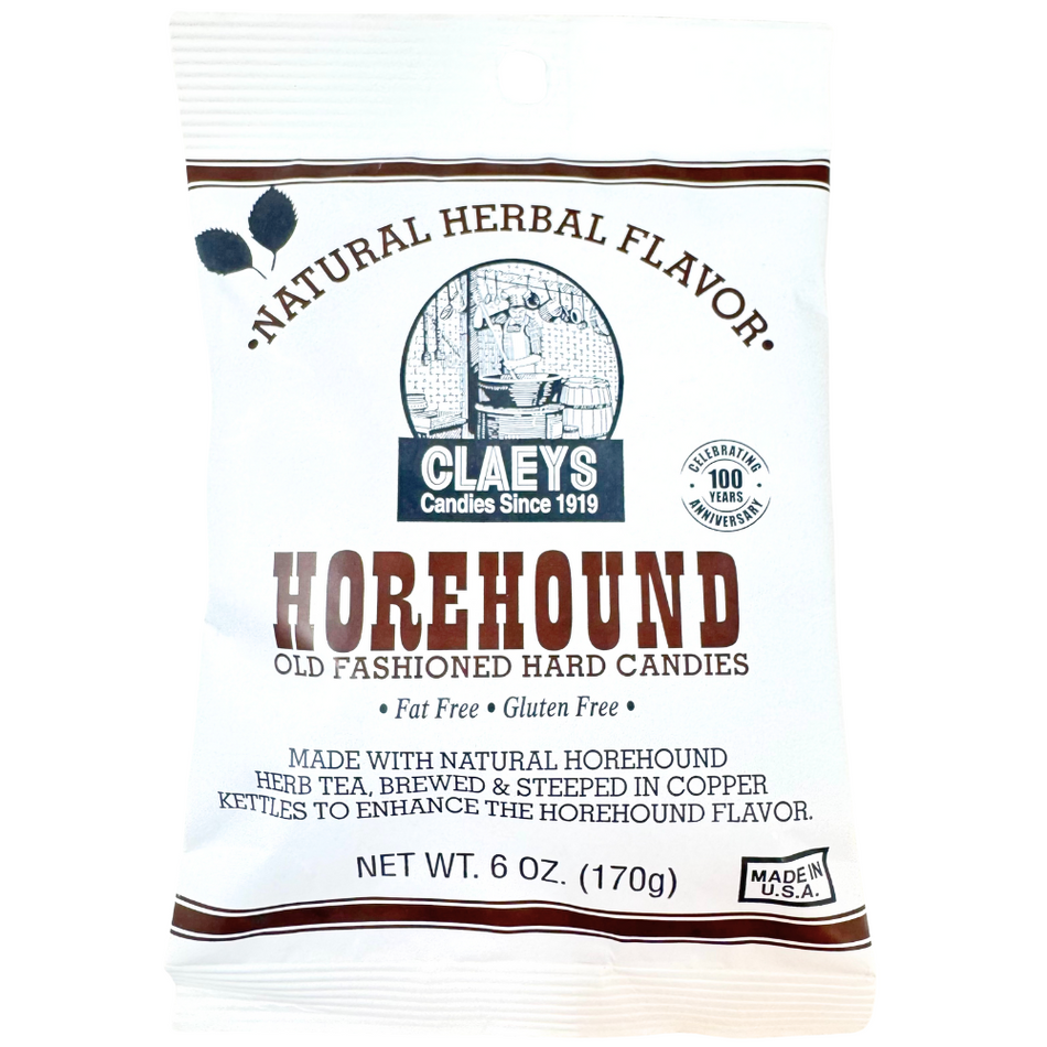 Claeys Horehound Old Fashioned Hard Candies 6oz
