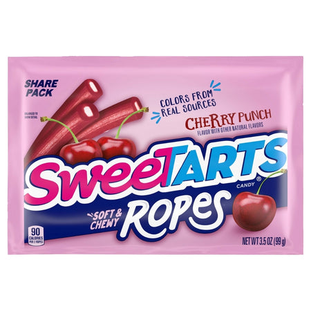 Sweetarts Ropes Cherry Punch Share Size - 3.5oz