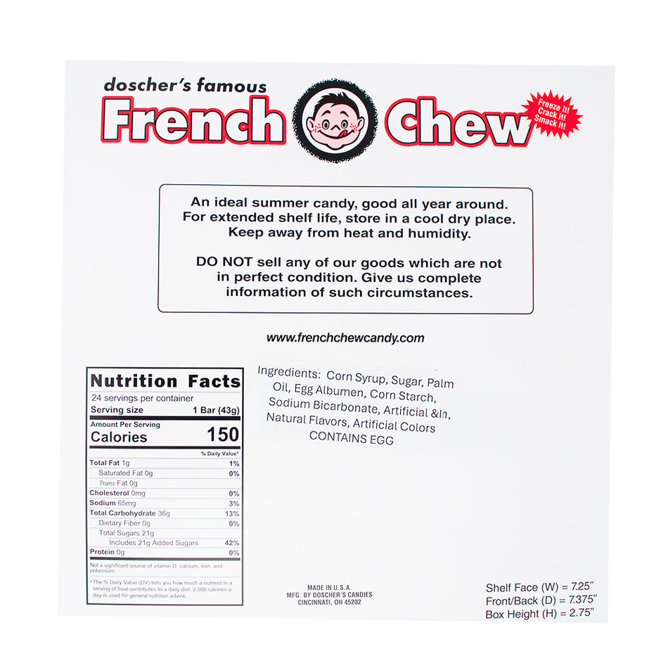 Doscher's Soda Pop Chew Mountain 1.5oz
