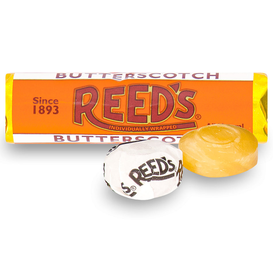 Reeds Butterscotch Hard Candy Rolls