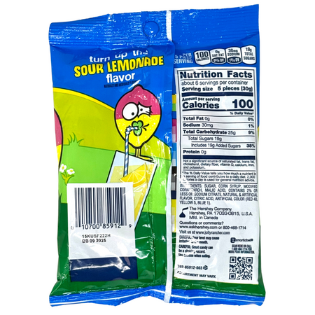 Jolly Rancher Gummies Sour Lemonade Stand 6.5oz