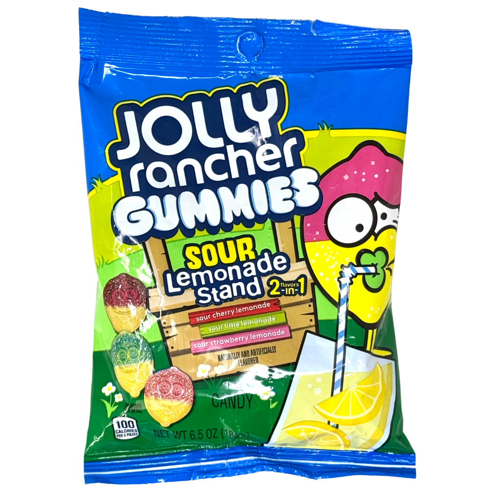 Jolly Rancher Gummies Sour Lemonade Stand 6.5oz
