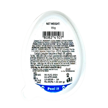 Kinder Creamy Milky & Crunchy with Crispy Rice 19g