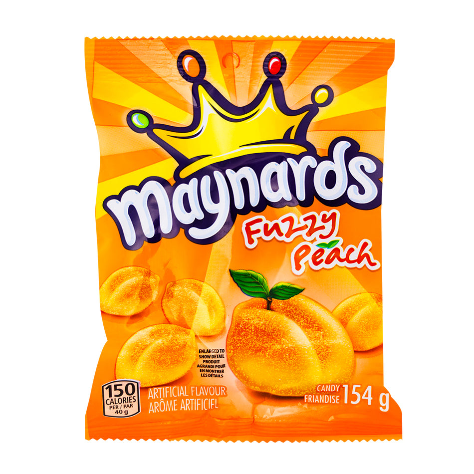 Maynards Fuzzy Peach Candy 154g