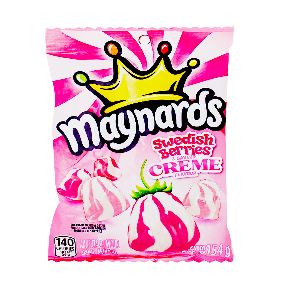 Maynards Swedish Berries & Creme 154g - 12 Pack - Canadian Candy