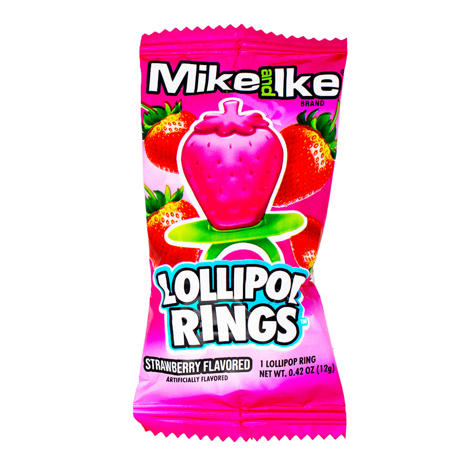 Mike and Ike Lollipop Rings 12g