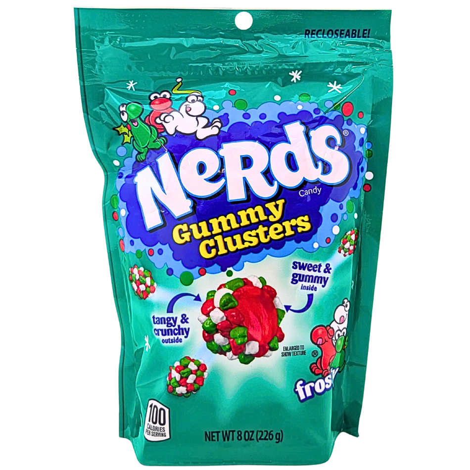 Nerds Holiday Frosty Gummy Clusters - 8oz