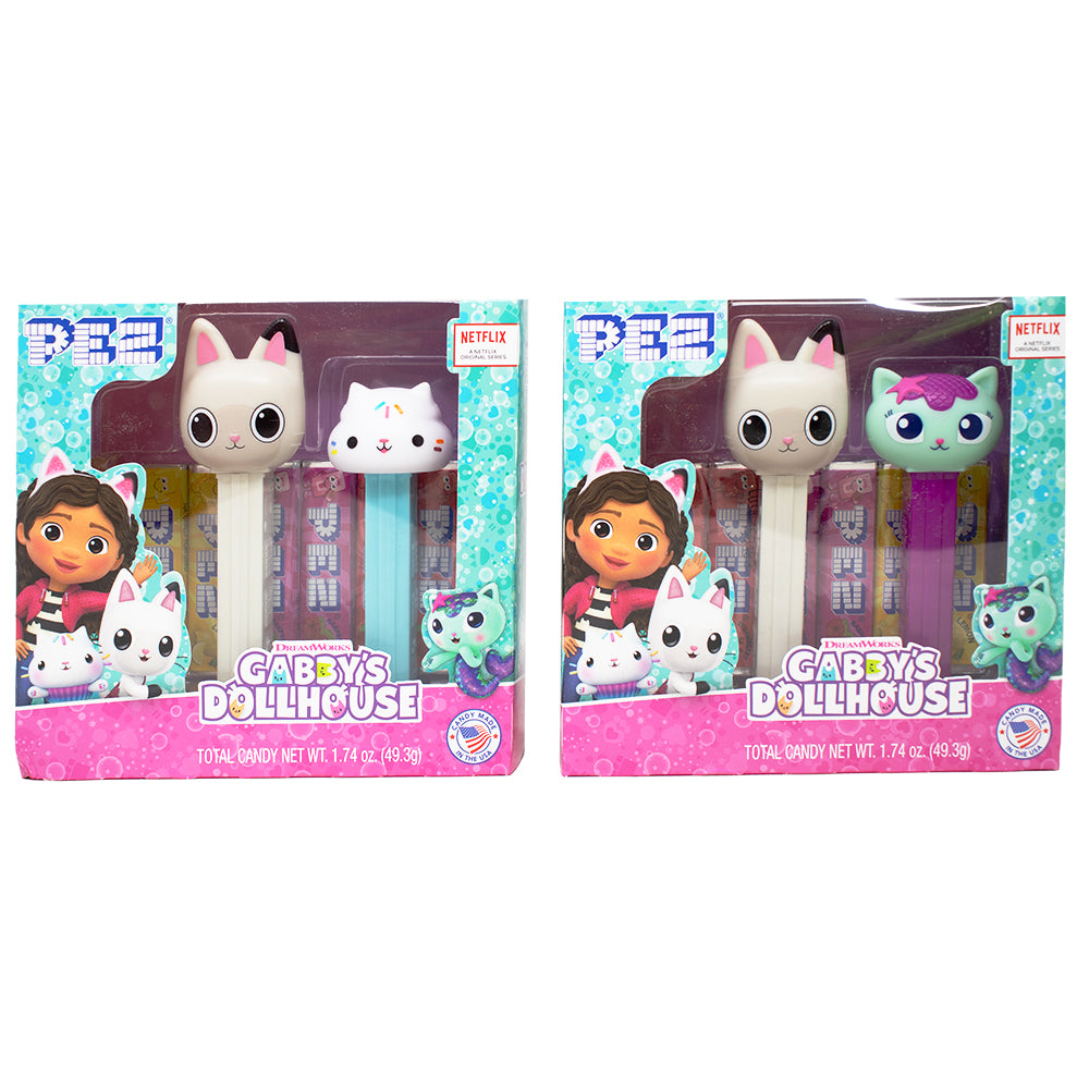 Pez Gabby's Dollhouse Twin Pack 12 Pack Candy District