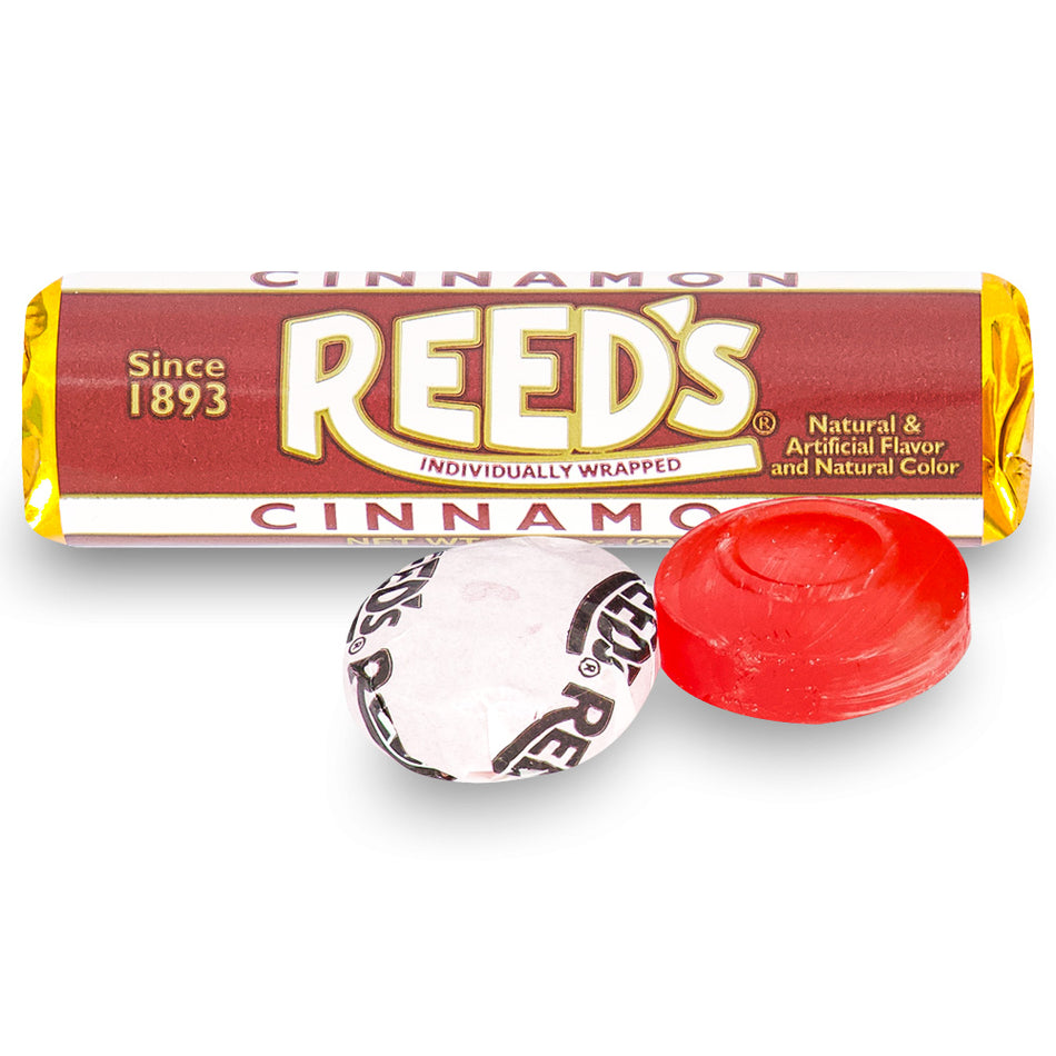 Reeds Cinnamon Hard Candy Rolls