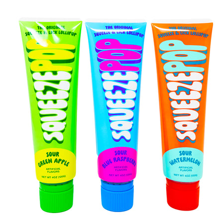 Squeeze Pop Assorted Flavours 4oz
