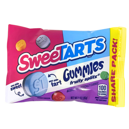 Sweetarts Fruity Splitz Gummies 3oz