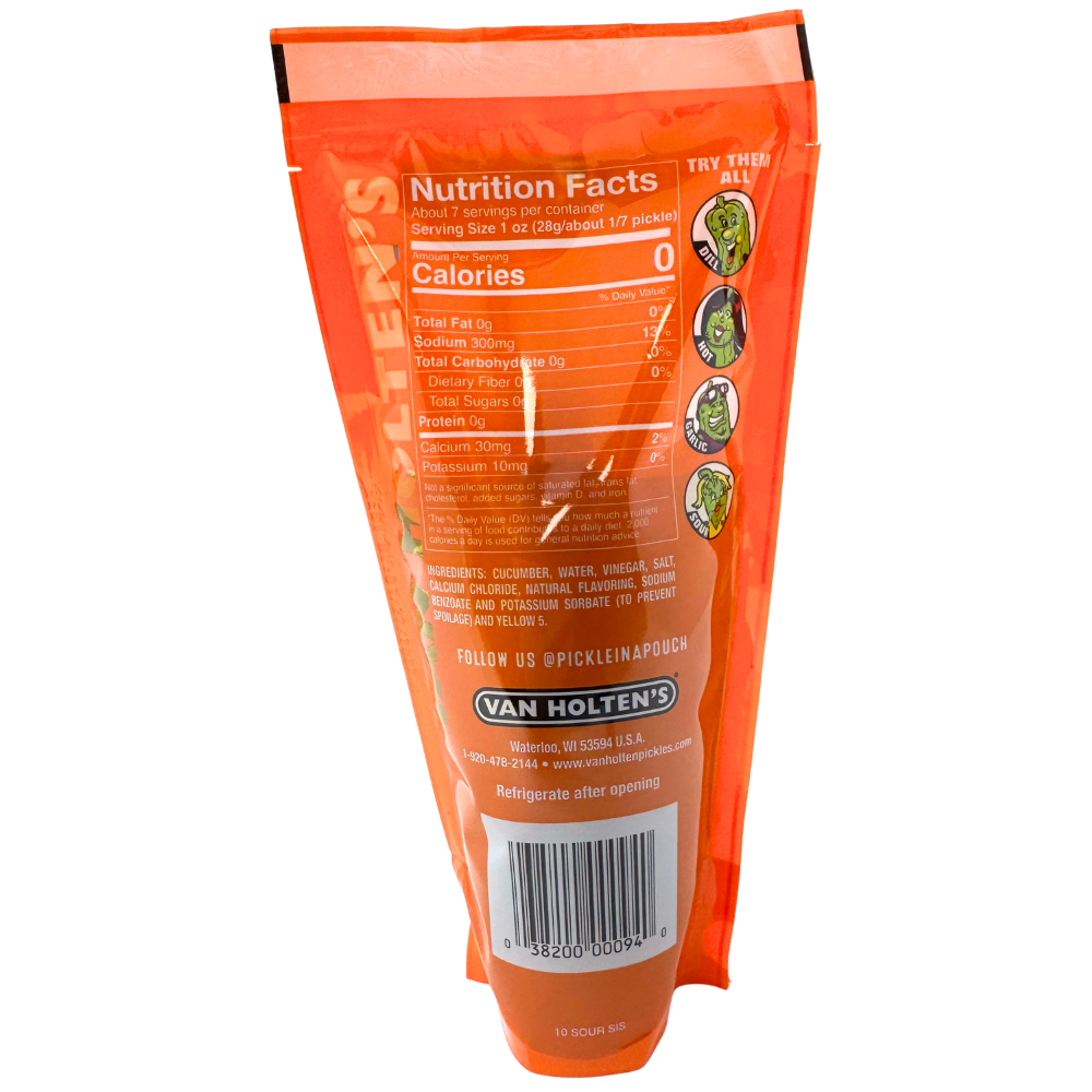 Van Holten's Sour Sis Jumbo Pickle