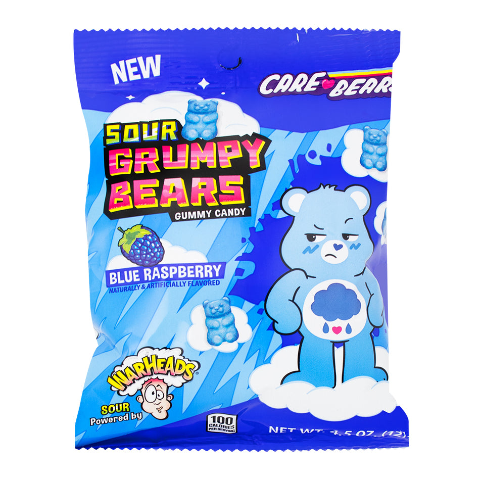 Warheads Sour Grumpy Bears - 4.5oz