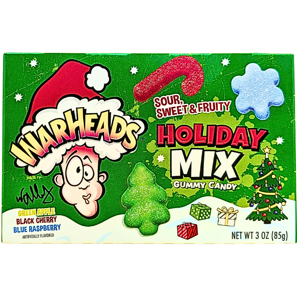 Warheads Sour Holiday Mix Gummies - 3oz