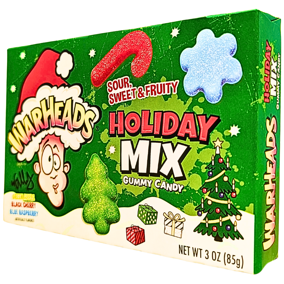 Warheads Sour Holiday Mix Gummies - 3oz