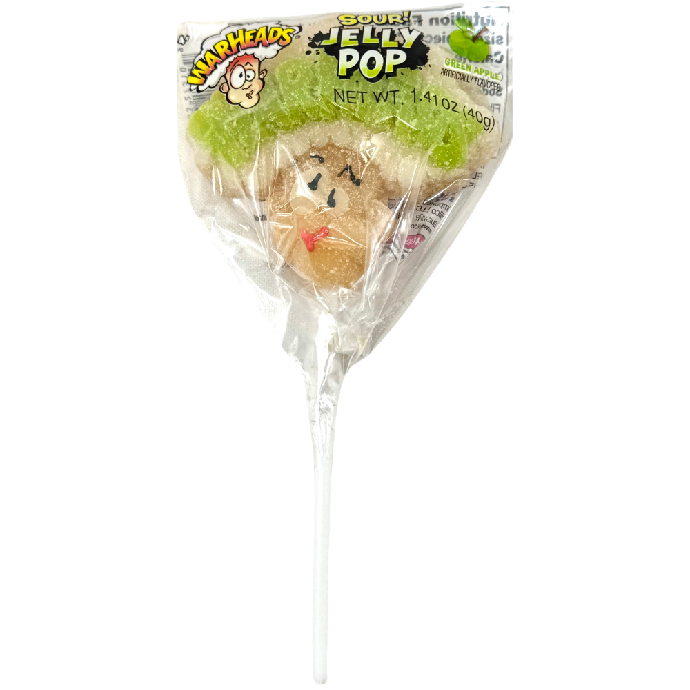 Warheads Sour Jelly Pops 1.41oz