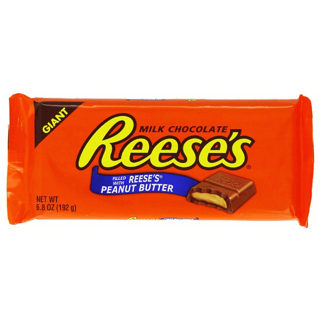 Reeses Milk Chocolate Peanut Butter Giant Bar-American Chocolate Bar