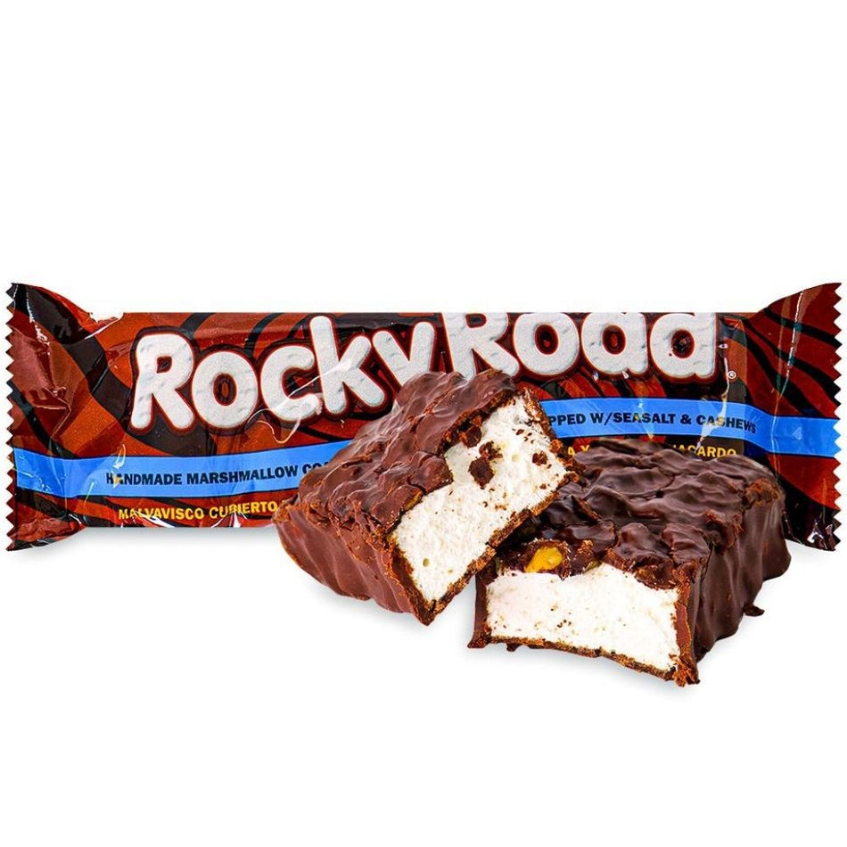 Rocky Road Bars - Sea Salt 1.82oz Bars - 24 Pack-Candy District