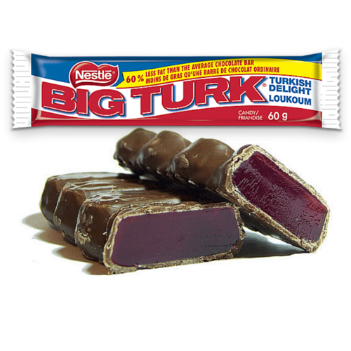 Big Turk, Canadian Chocolate Bars