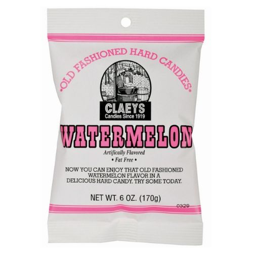 Claeys Watermelon Old Fashioned Hard Candies
