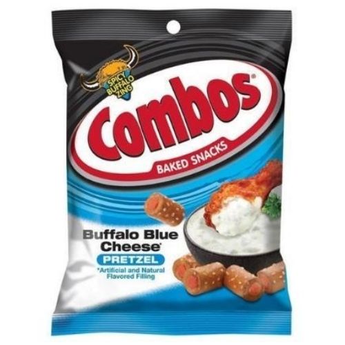 Combos Buffalo Blue Cheese Pretzel Baked Snacks - 12 Pack