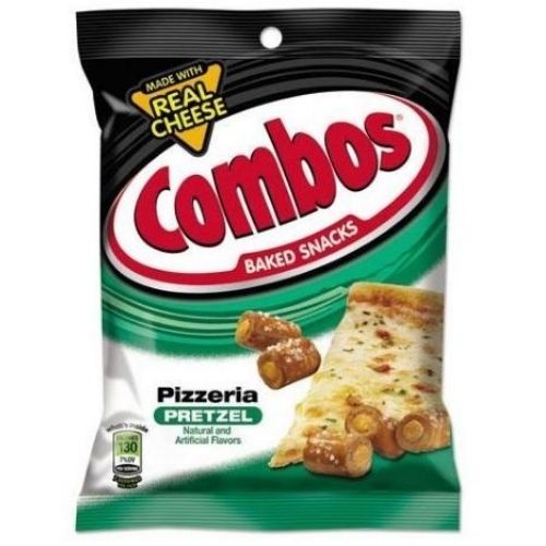 Combos Pizzeria Pretzel Baked American Snacks- 6.3 oz.