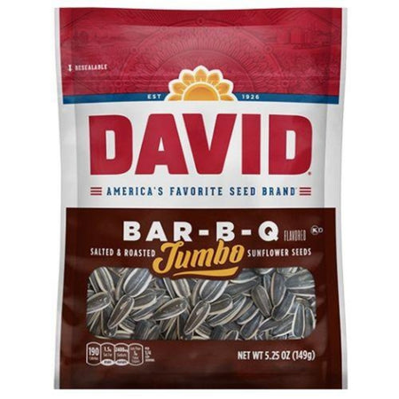 ConAgra Foods Inc David Bar-B-Q Jumbo Sunflower Seeds 5.25oz Candy District