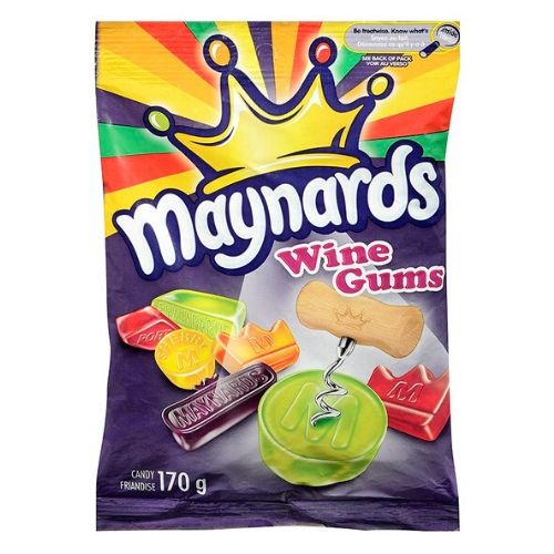 Maynards Candy - Wine Gums - Canadian Candy