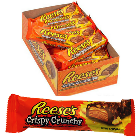 Reeses Crispy Crunchy-American Chocolate Bar-Hershey's USA