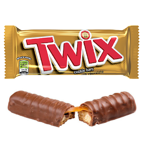 Twix - 36PK, Canadian Chocolate Bars