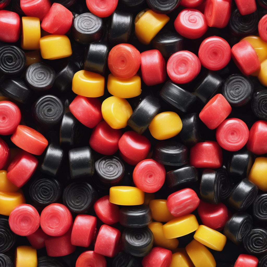 Licorice Candy Candy Liquorice Candy District