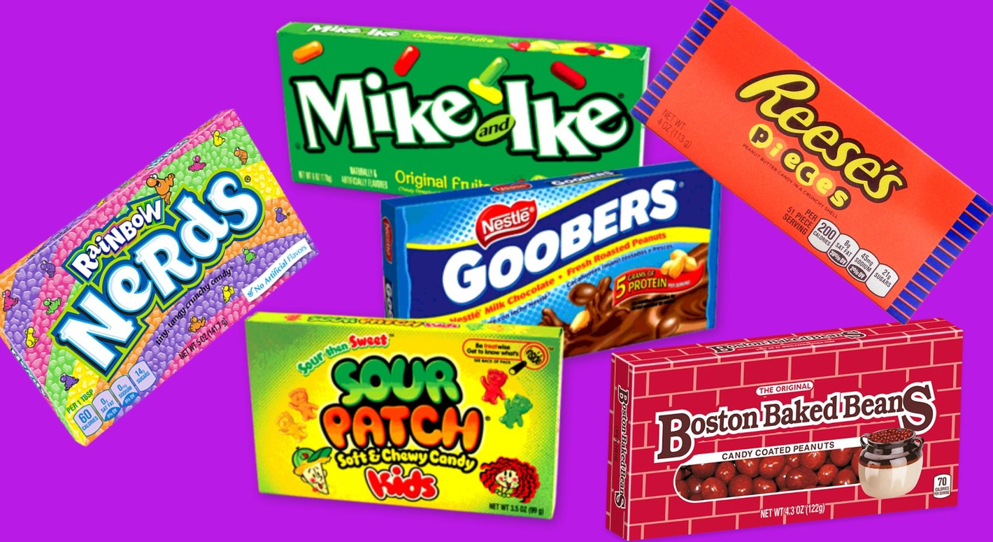 Movie Theater Candy - Movie Candy
