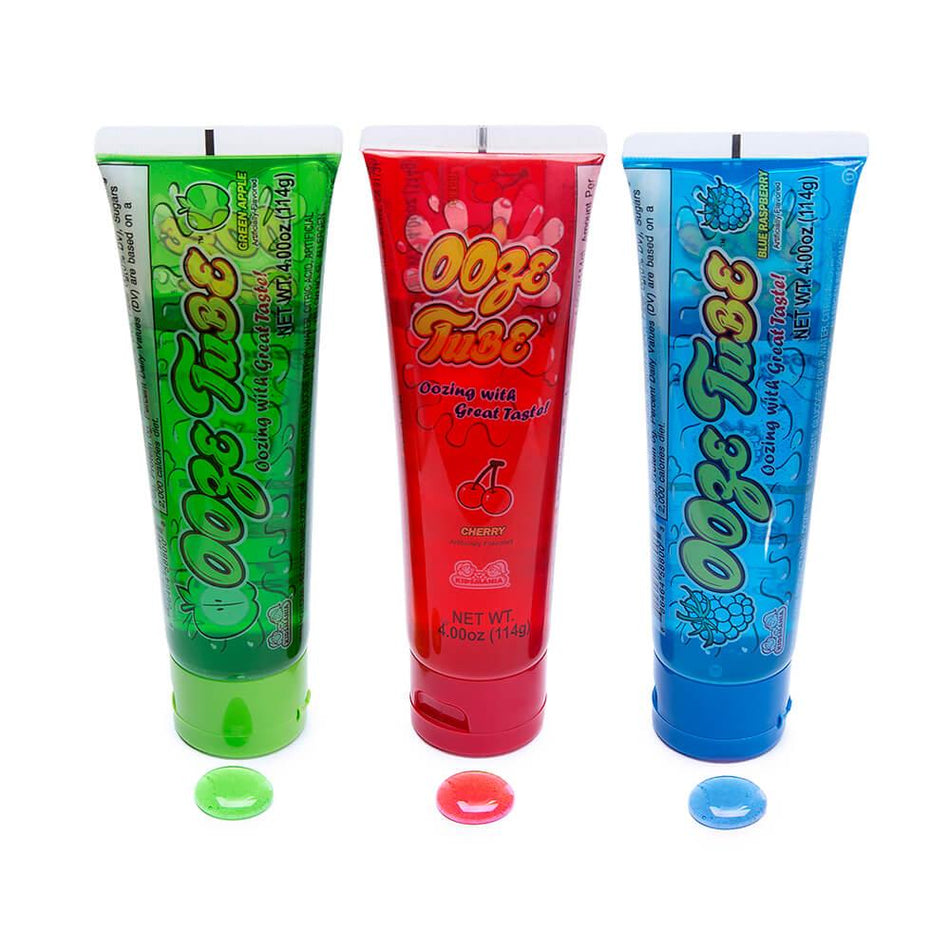 Ooze Tube Candy Gel 4 oz. - 12 Pack