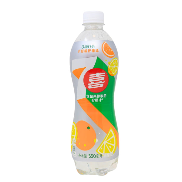 7up Orange & Lemon (China) 550ml - 12 Pack