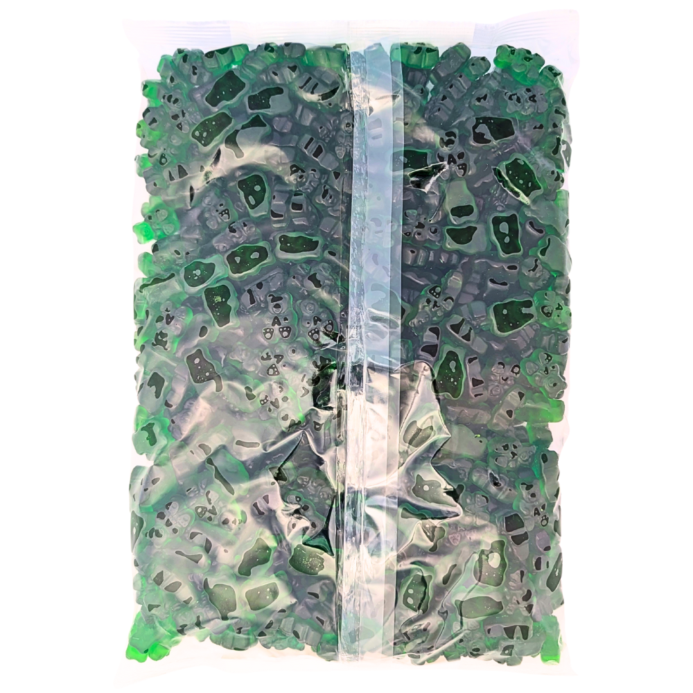 Albanese Green Apple Gummi Bears - 5lbs