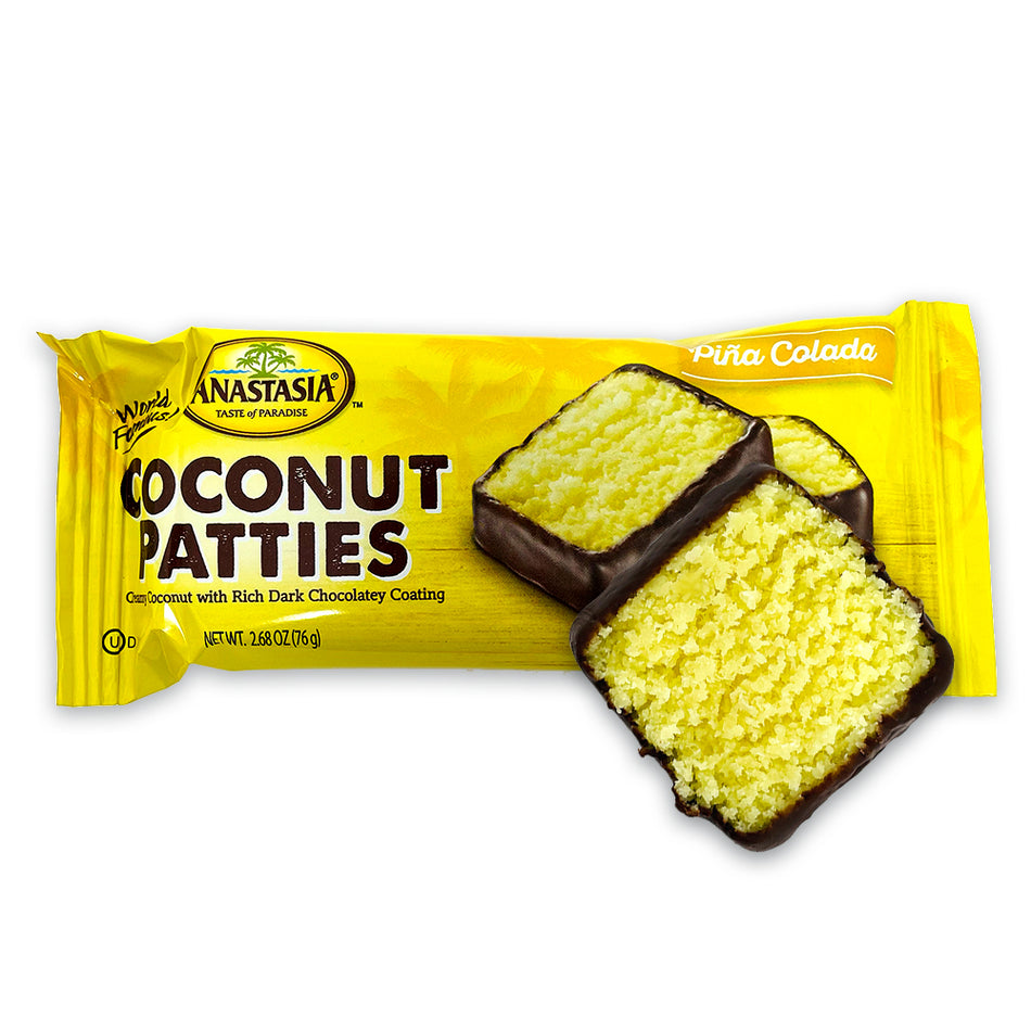 Anastasia Pina Colada Coconut Patties 76g 